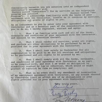 The Troggs signed contract 
