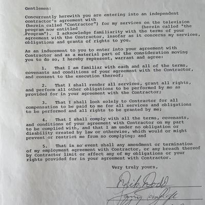 The Standells signed contract 