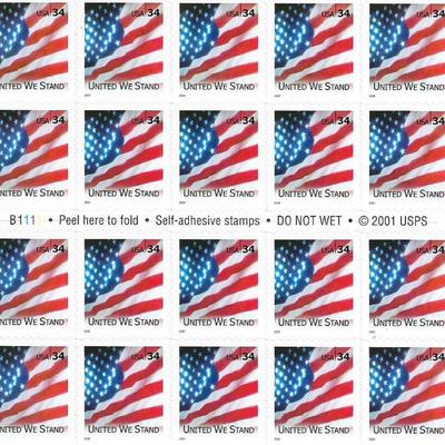 American Flag stamps