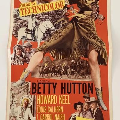 Annie Get Your Gun vintage movie poster