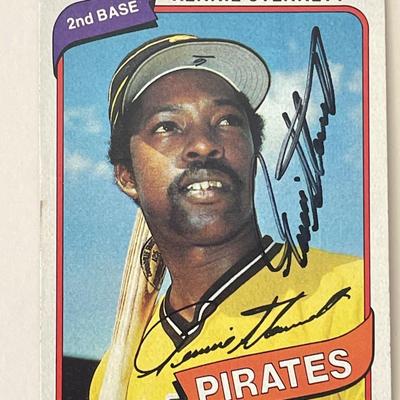 Pirates Rennie Stennett signed trading card