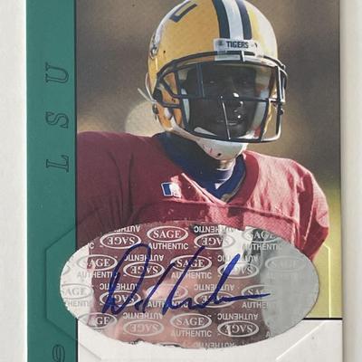 Devery Henderson signed autograph card 