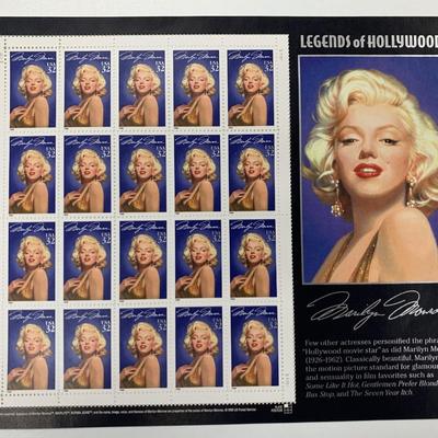 Marilyn Monroe Stamp Set