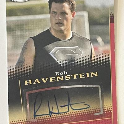 Rob Havenstein signed autograph card 