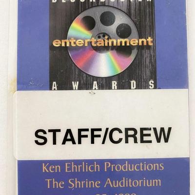 5th Annual Blockbuster Entertainment Awards Staff/Crew Pass
