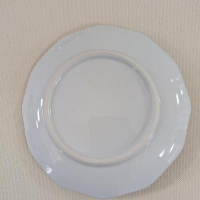Vintage Coffee Saucer With Handle & Hand Painted Lefton China Leaf (LR)