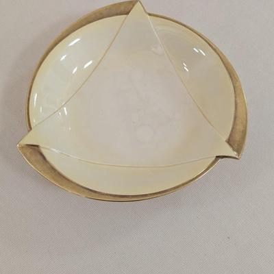 Carlton Ware Triangular Design Dish & Oval Dish (LR)