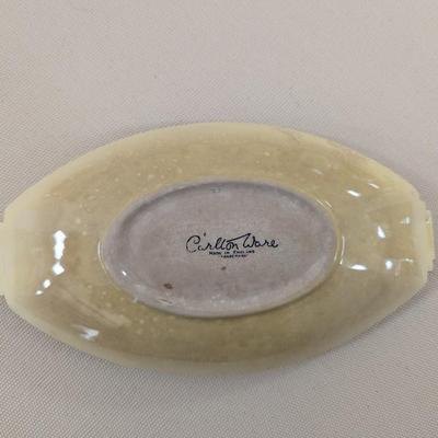 Carlton Ware Triangular Design Dish & Oval Dish (LR)