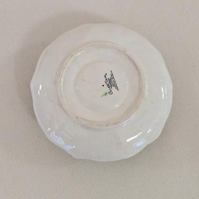 Carlton Ware Pink Buttercup Bowls & Plate (LR)