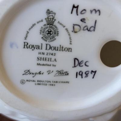 Royal Doulton Figurine Sheila (LR)