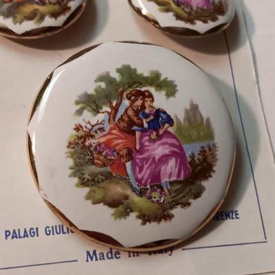 VICTORIAN STYLE JEWELRY MADE IN W. GERMANY AND ITALY