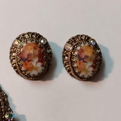 VICTORIAN STYLE JEWELRY MADE IN W. GERMANY AND ITALY