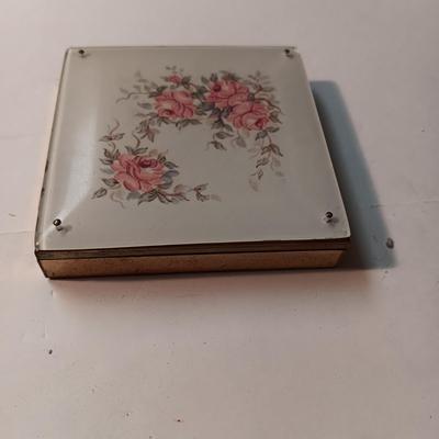 VINTAGE REVLON LIP MIRROR W/LIPSTICK AND A POWDER COMPACT