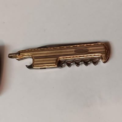 POCKET KNIVES, WHISTLE, GOLF PENCIL SHARPENER, BUTANE LIGHTER AND MORE