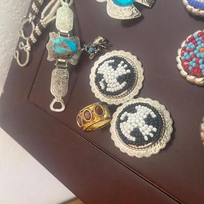 NATIVE AMERICAN THEMED JEWELRY