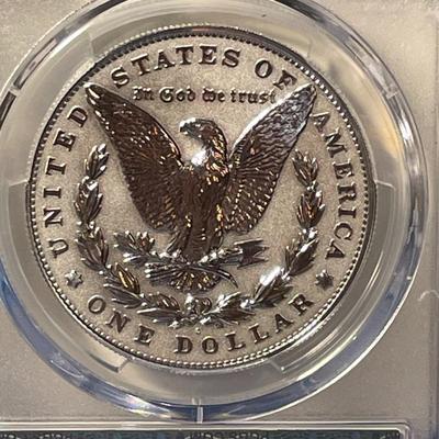 PCGS Certified 2023-S Morgan & Peace Reverse Silver 2-Coin Proof Set PR-70 First Day of Issue Superb Pair of Coins. FREE DOMESTIC...