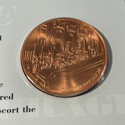 2007 US Mint Little Rock Coin & Medal Set Uncirculated Silver Dollar & Bronze Medal as Pictured. FREE DOMESTIC SHIPPING.