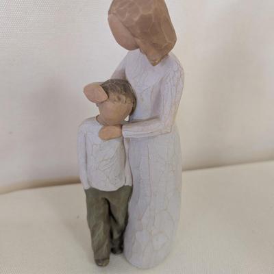 Mother & Son Willow Tree Figurine Sculpted Hand-Painted Figure With Box (LR)