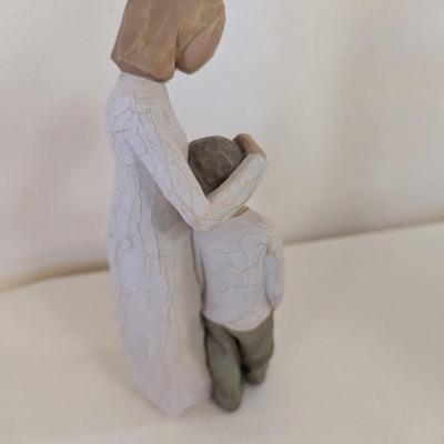 Mother & Son Willow Tree Figurine Sculpted Hand-Painted Figure With Box (LR)