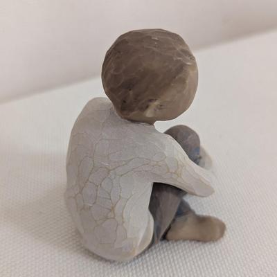 Caring Child Willow Tree Figurine Sculpted Hand-Painted Figure With Box (LR)