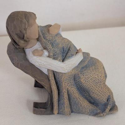 The Quilt Willow Tree Figurine Sculpted Hand-Painted Figure With Box (LR)