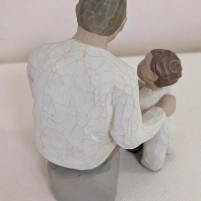 Grandfather Willow Tree Figurine Sculpted Hand-Painted Figure With Box (LR)