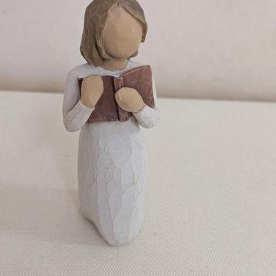 Love Of Learning Willow Tree Figurine Sculpted Hand-Painted Figure With Box (LR)