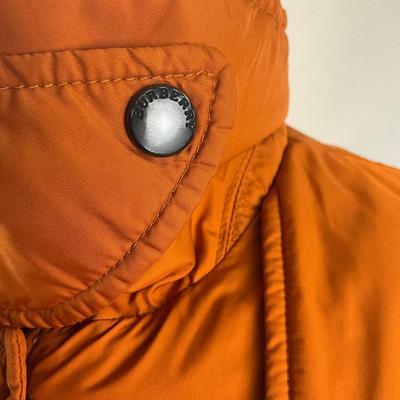 504 BURBERRY Orange Polyester Jacket