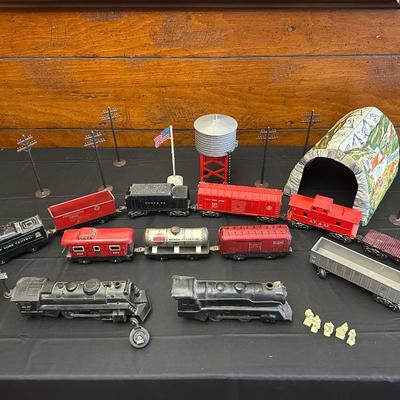 Vintage Train Set Pieces by MAR and more!