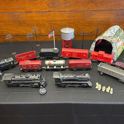 Vintage Train Set Pieces by MAR and more!