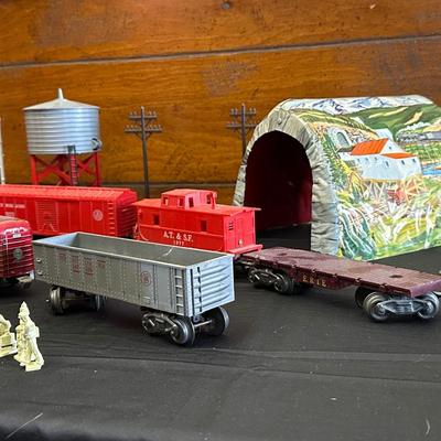 Vintage Train Set Pieces by MAR and more!