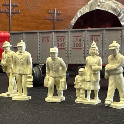 Vintage Train Set Pieces by MAR and more!