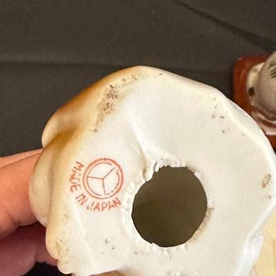 Dog & Cat Figures Made in Japan