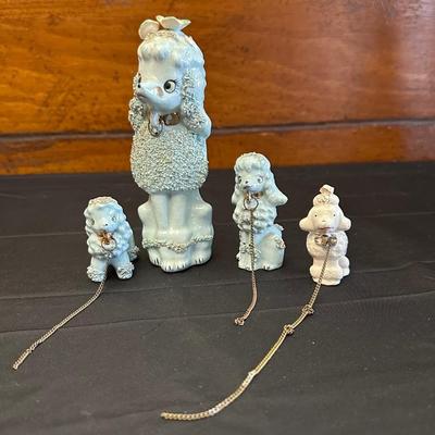 Dog & Cat Figures Made in Japan