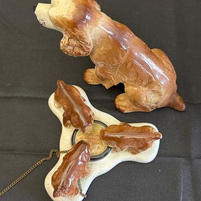 Dog & Cat Figures Made in Japan