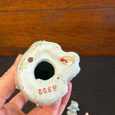 Dog & Cat Figures Made in Japan