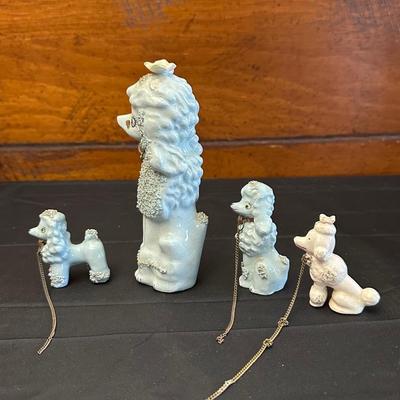 Dog & Cat Figures Made in Japan