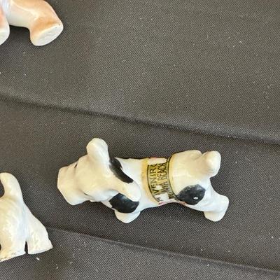 Dog & Cat Figures Made in Japan