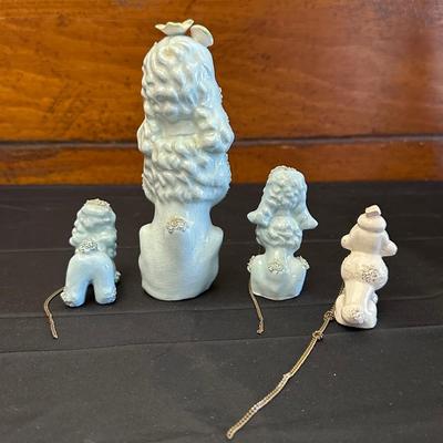 Dog & Cat Figures Made in Japan