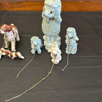 Dog & Cat Figures Made in Japan