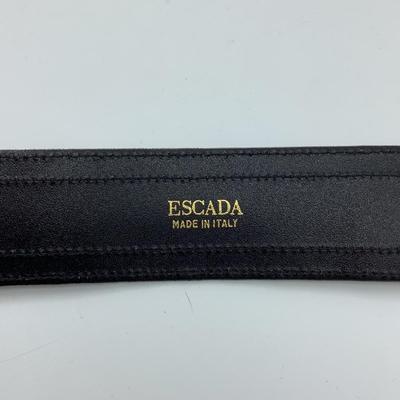 510 ESCADA Suede/Leather Heart Belt