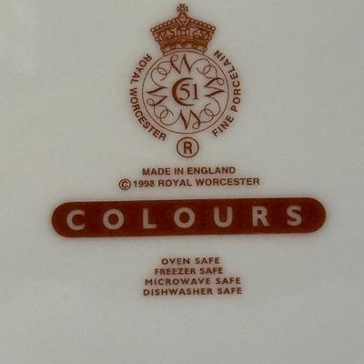 1998 Royal Worcester Plates Made in England