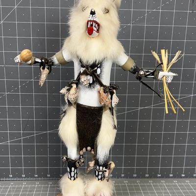 Kachina Wolf Doll, Pack Guide Kachina