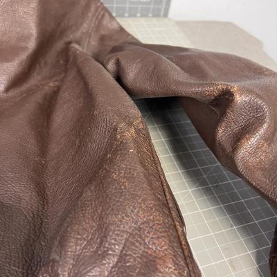 Vintage U S Airforce Leather Flight Jacket, A-2 Size 38 