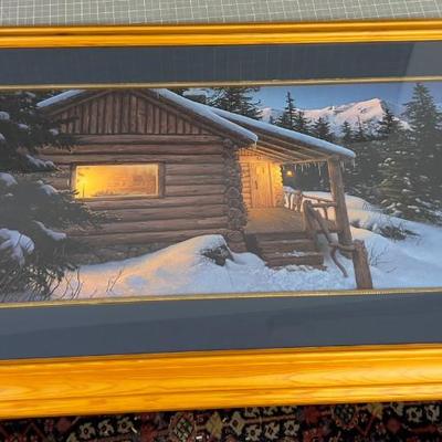 WILDERNESS WELCOME Print by Artist Stephen Lyman Signed Limited Edition