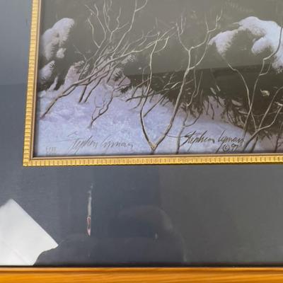 WILDERNESS WELCOME Print by Artist Stephen Lyman Signed Limited Edition