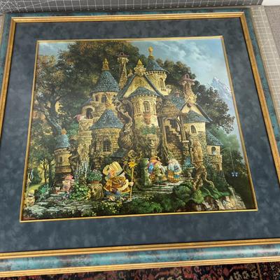 James Christensen "College of Magical Knowledge" 2245/4500 Limited Edition Print 