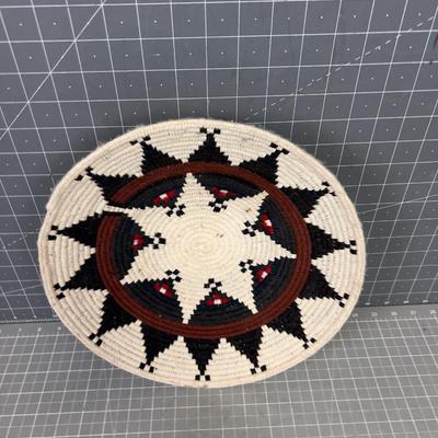 Navajo Loomed Basket 