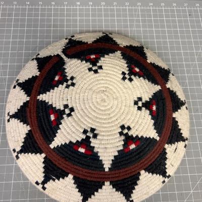 Navajo Loomed Basket 