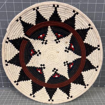 Navajo Loomed Basket 